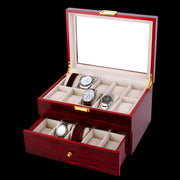 Premium double slot watch storage