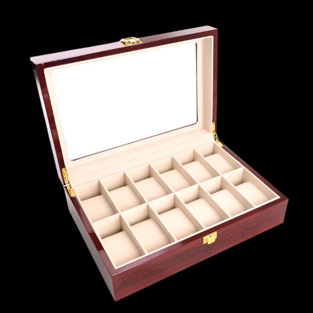 Premium double slot watch storage